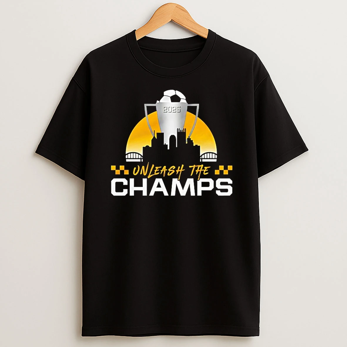 Pittsburgh Riverhounds Unleash The Champs 2025 Shirts