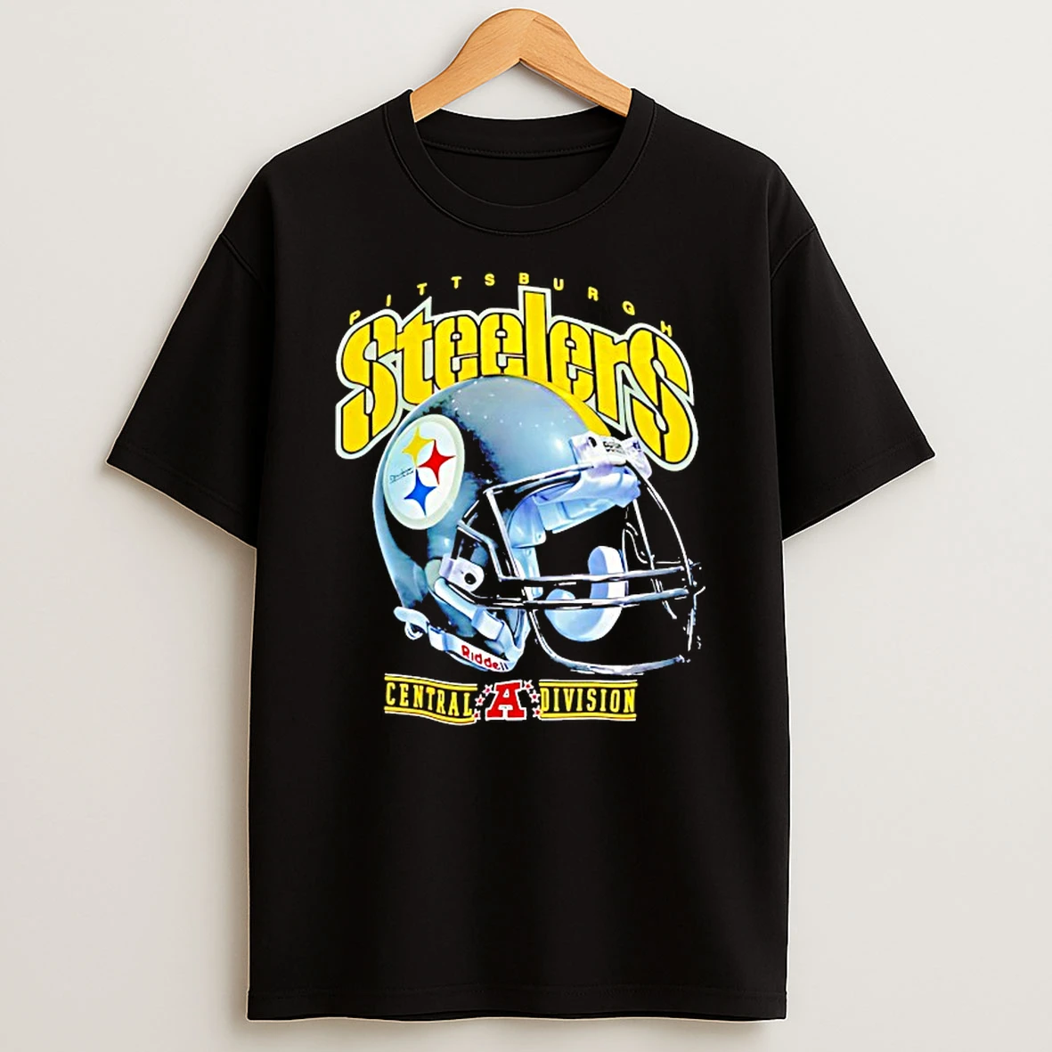 Pittsburgh Steelers Central Division Helmet Shirts