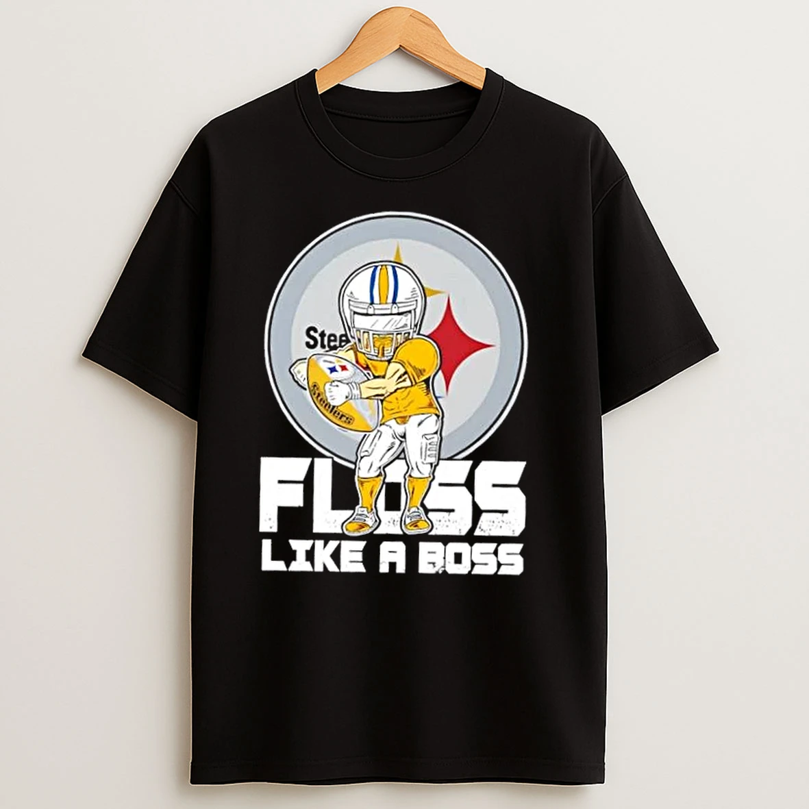 Pittsburgh Steelers Floss Like A Boss T Shirts