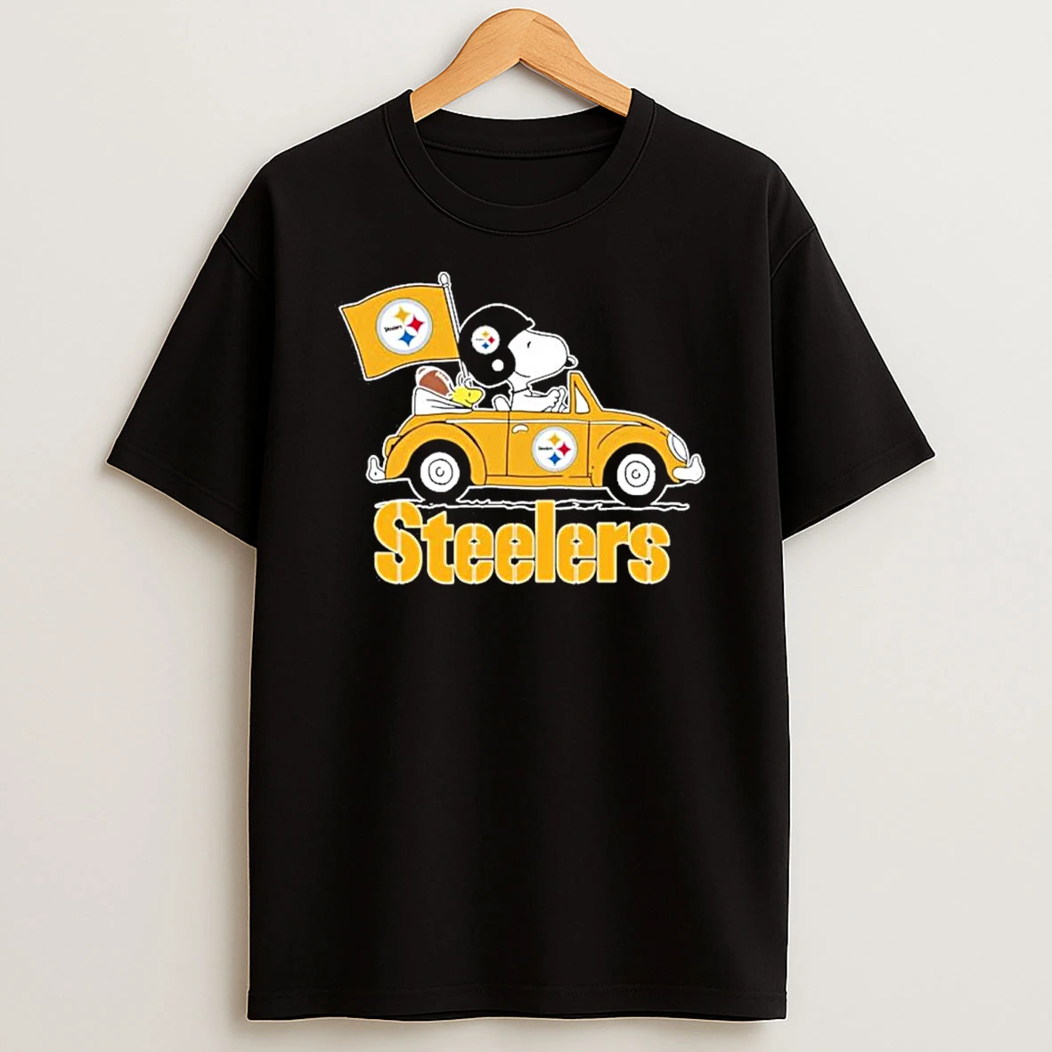 Pittsburgh Steelers Football X Snoopy Drive Car Shirts