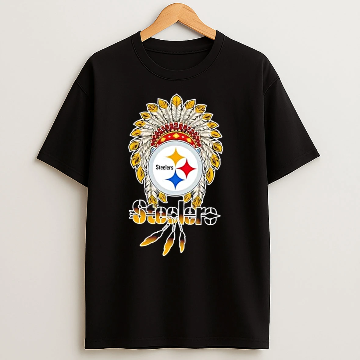 Pittsburgh Steelers Football X Native American T Shirts