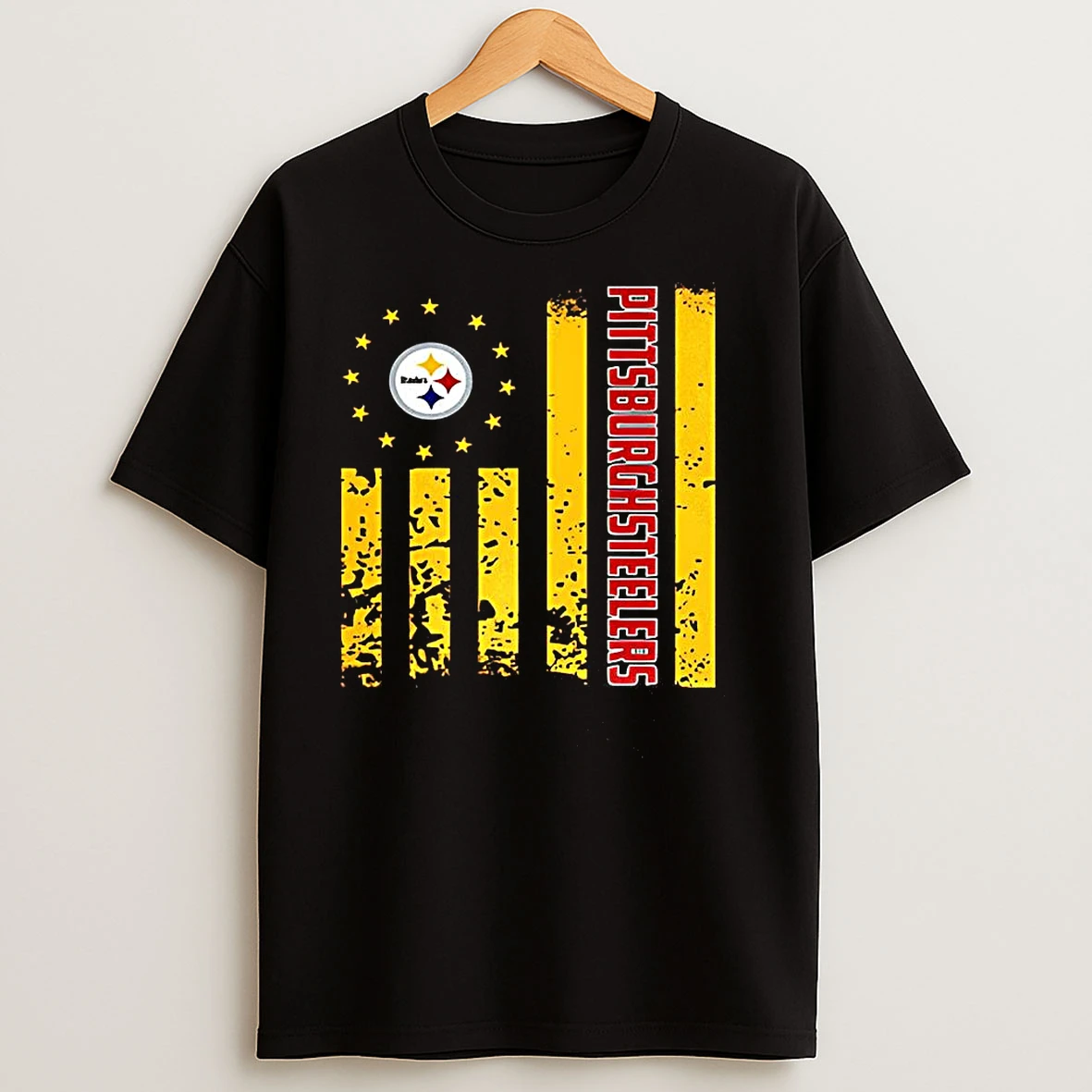 Pittsburgh Steelers Nfl American Flag T Shirts
