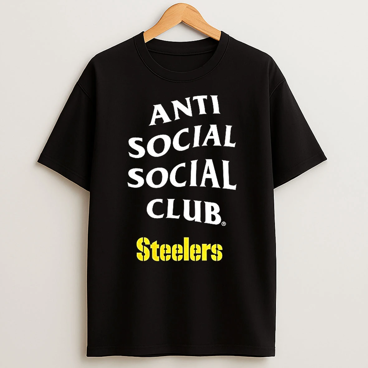 Pittsburgh Steelers Football Anti Social Social Club Shirts
