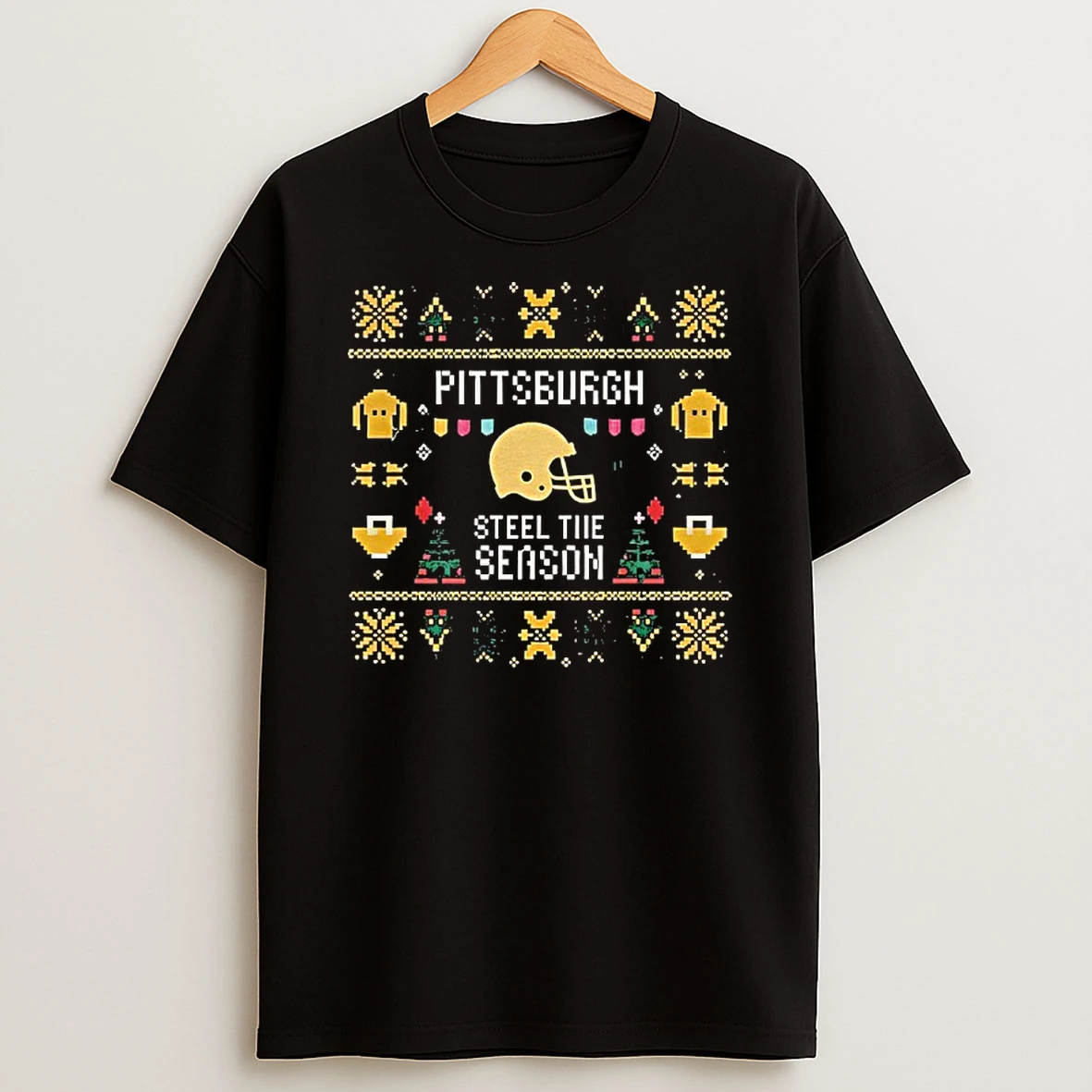 Pittsburgh Steelers Football Steel The Season Merry Christmas Shirts