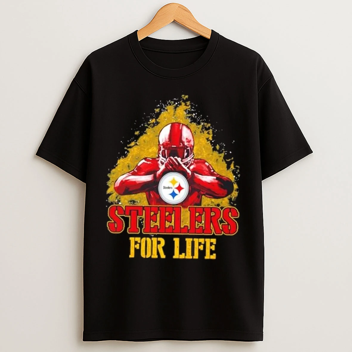 Pittsburgh Steelers Football For Life T Shirts