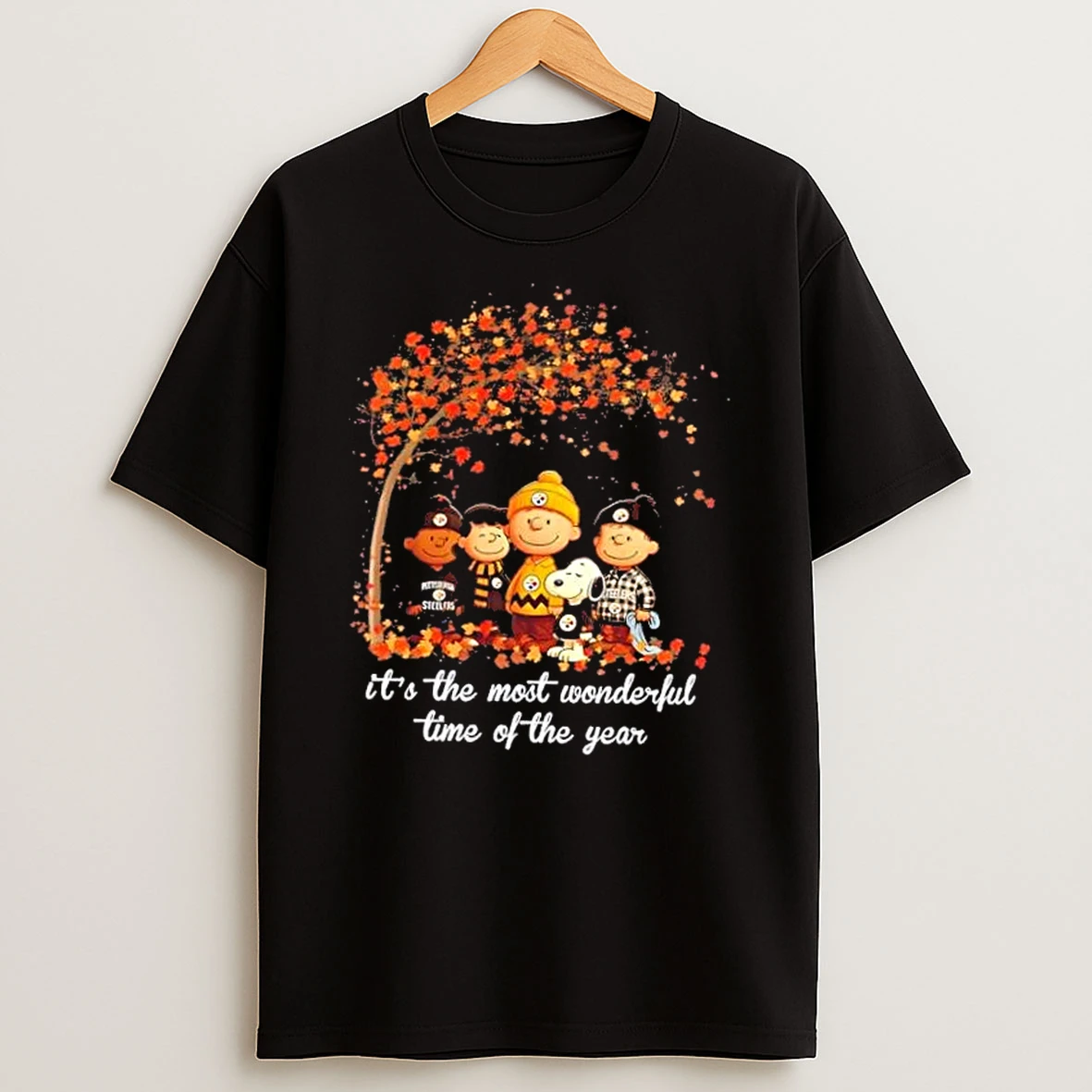 Pittsburgh Steelers The Peanuts The Most Wonderful Time Of The Year Shirts