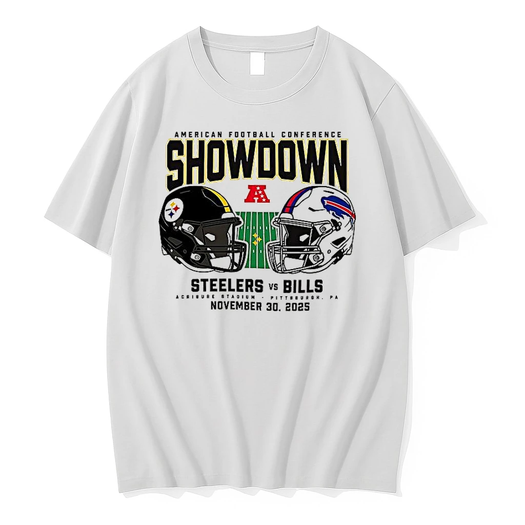 Pittsburgh Steelers Vs Buffalo Bills Showdown Gameday 2025 Shirts