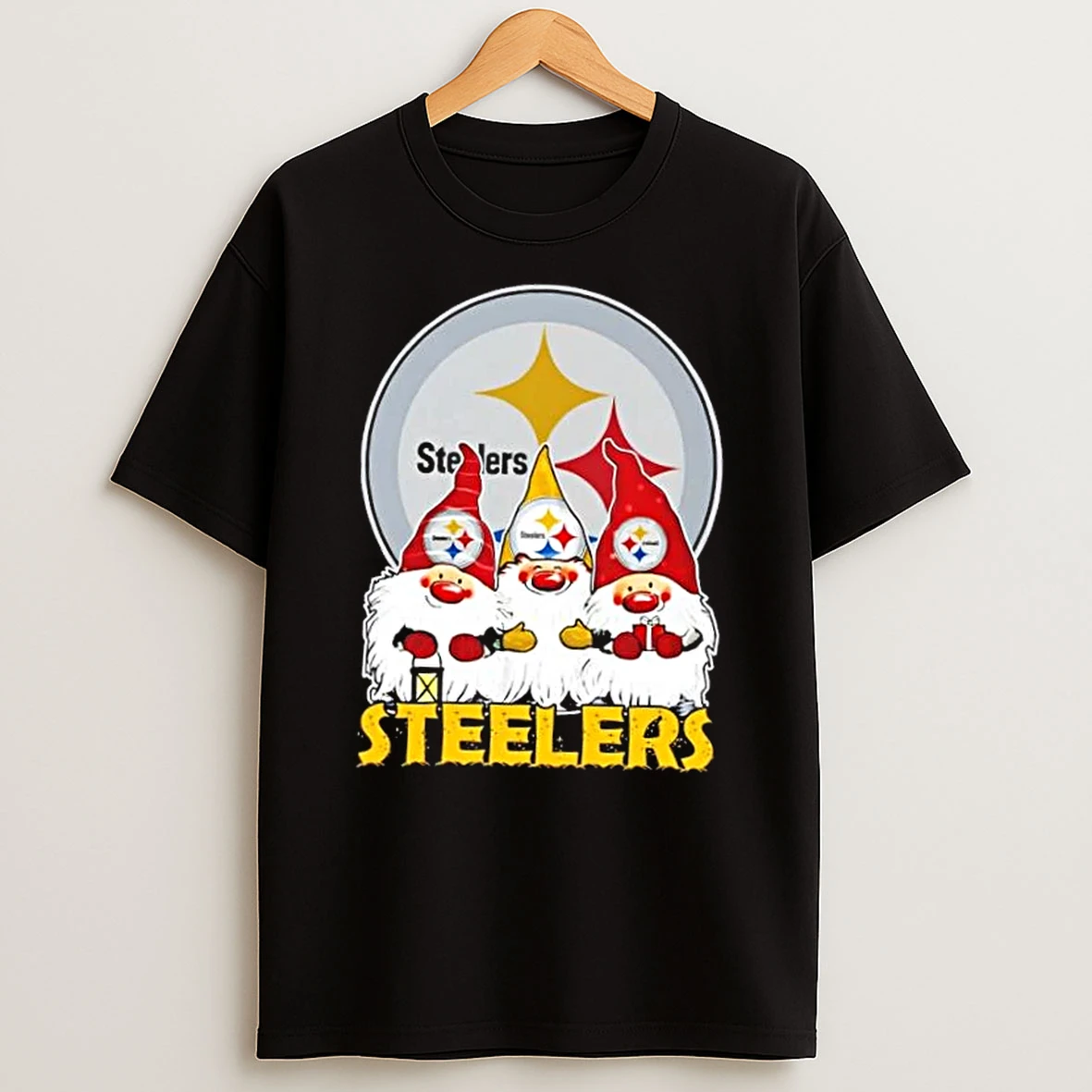Pittsburgh Steelers X Gnomes Xmas Christmas Shirts