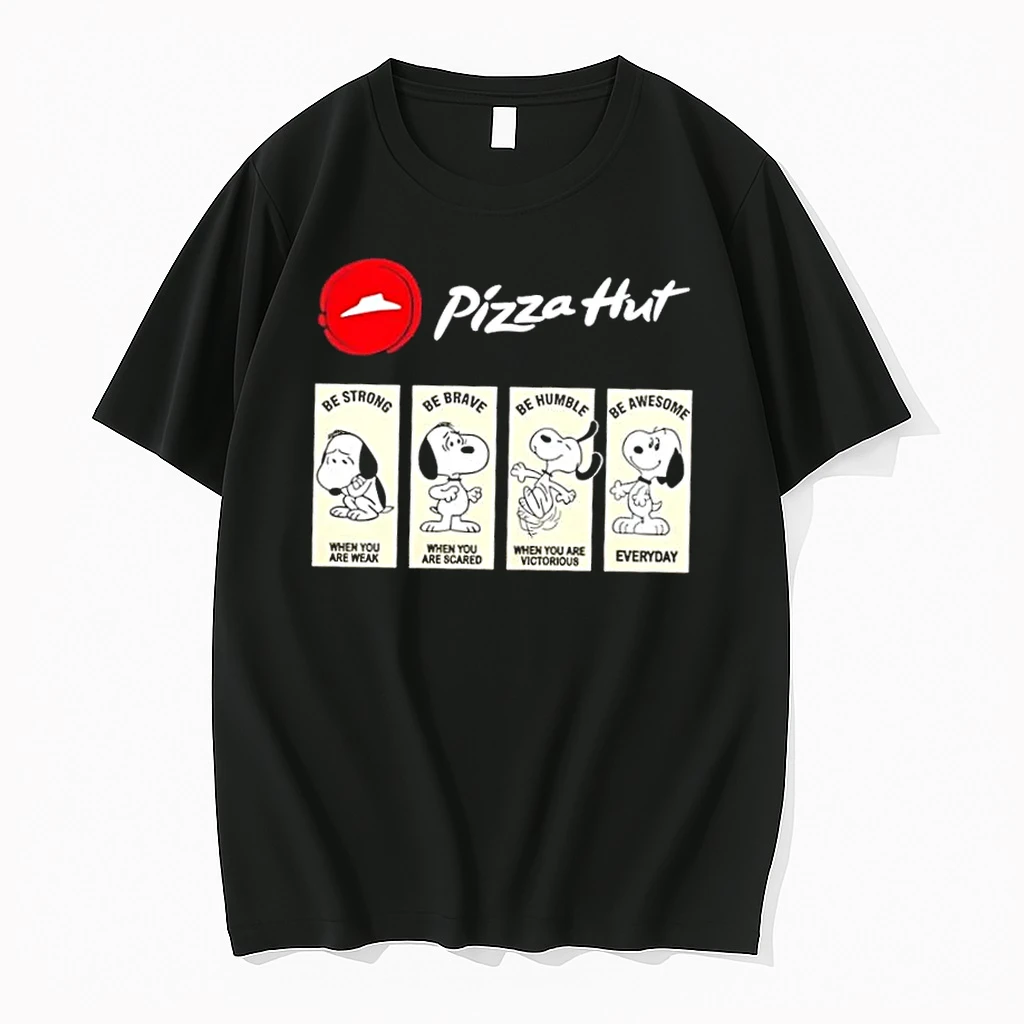 Pizza Hut X Snoopys Emotional States Shirts