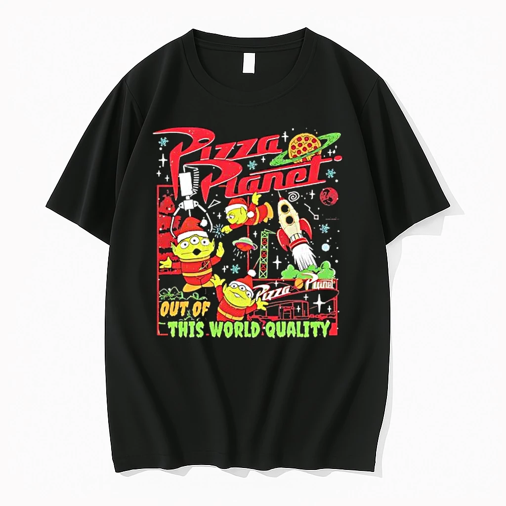 Pizza Planet Alien Christmas Out Off This World Quality Shirts