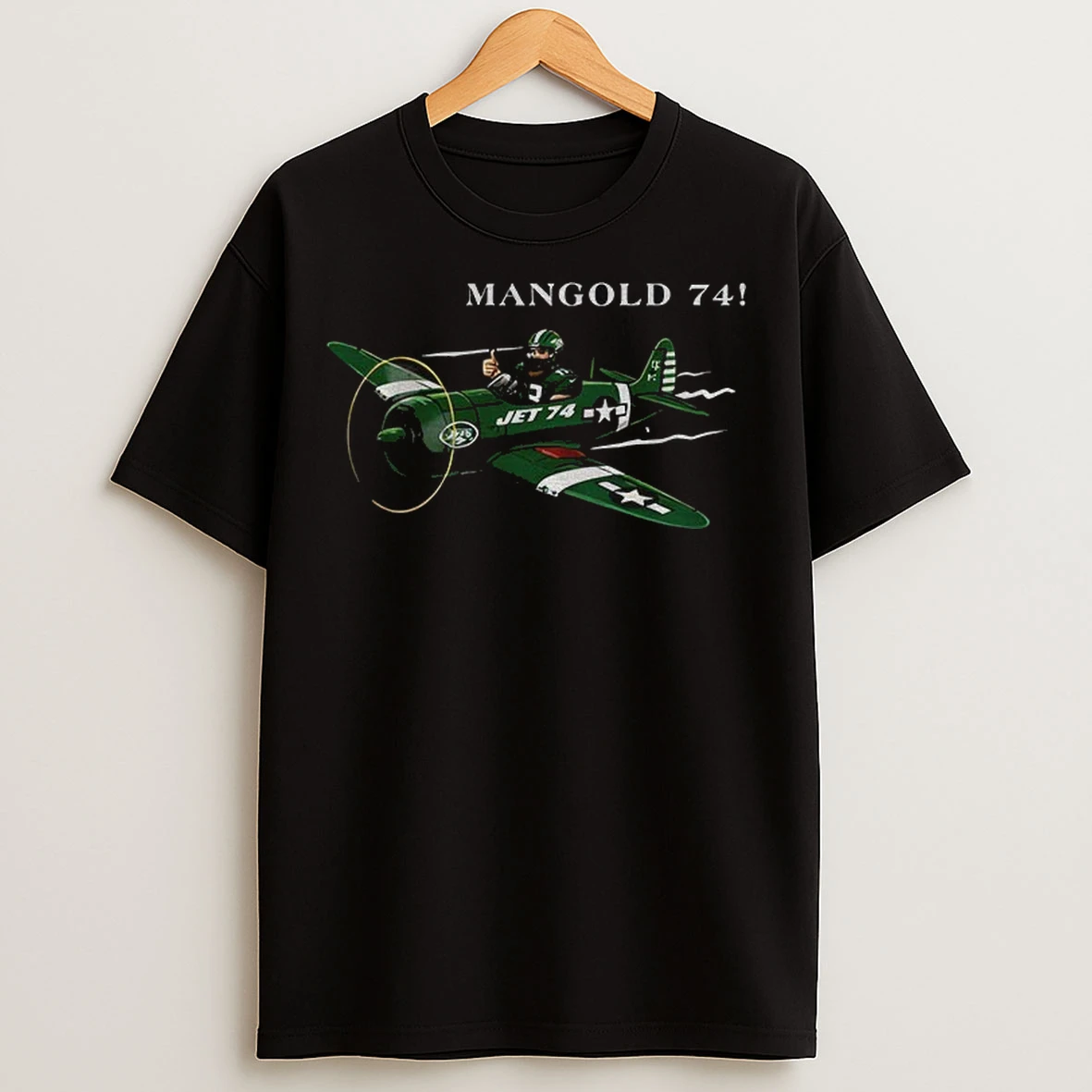 Plane Nick Mangold 74 New York Jets Nfl Football 2025 T Shirts