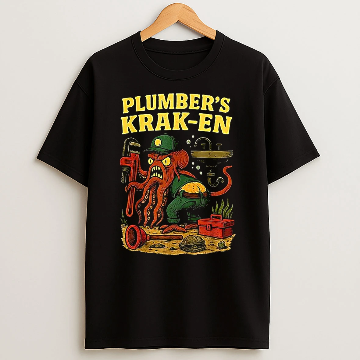 Plumbers Krak En Shirts