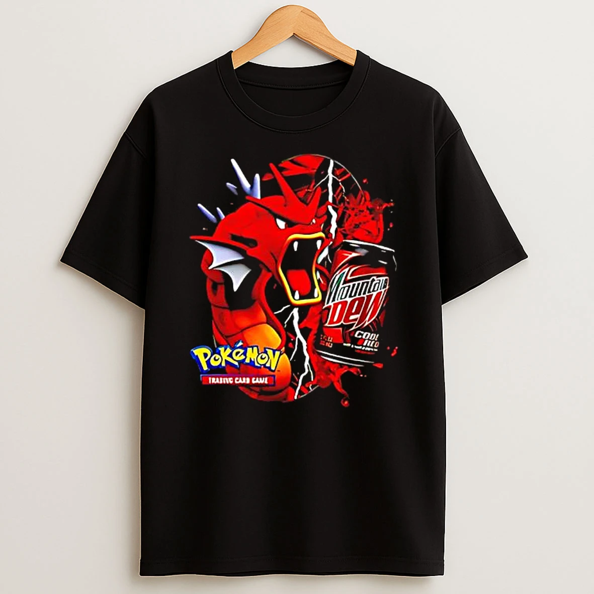 Pokemon Gyarados X Mountain Dew Shirts