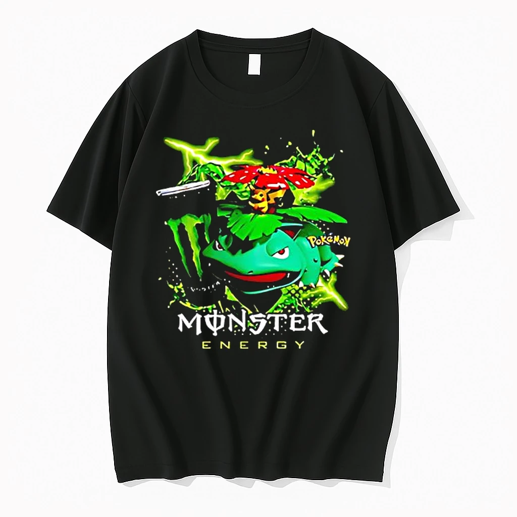 Pokemon Venusaur Vileplume And Monster Energy Shirts