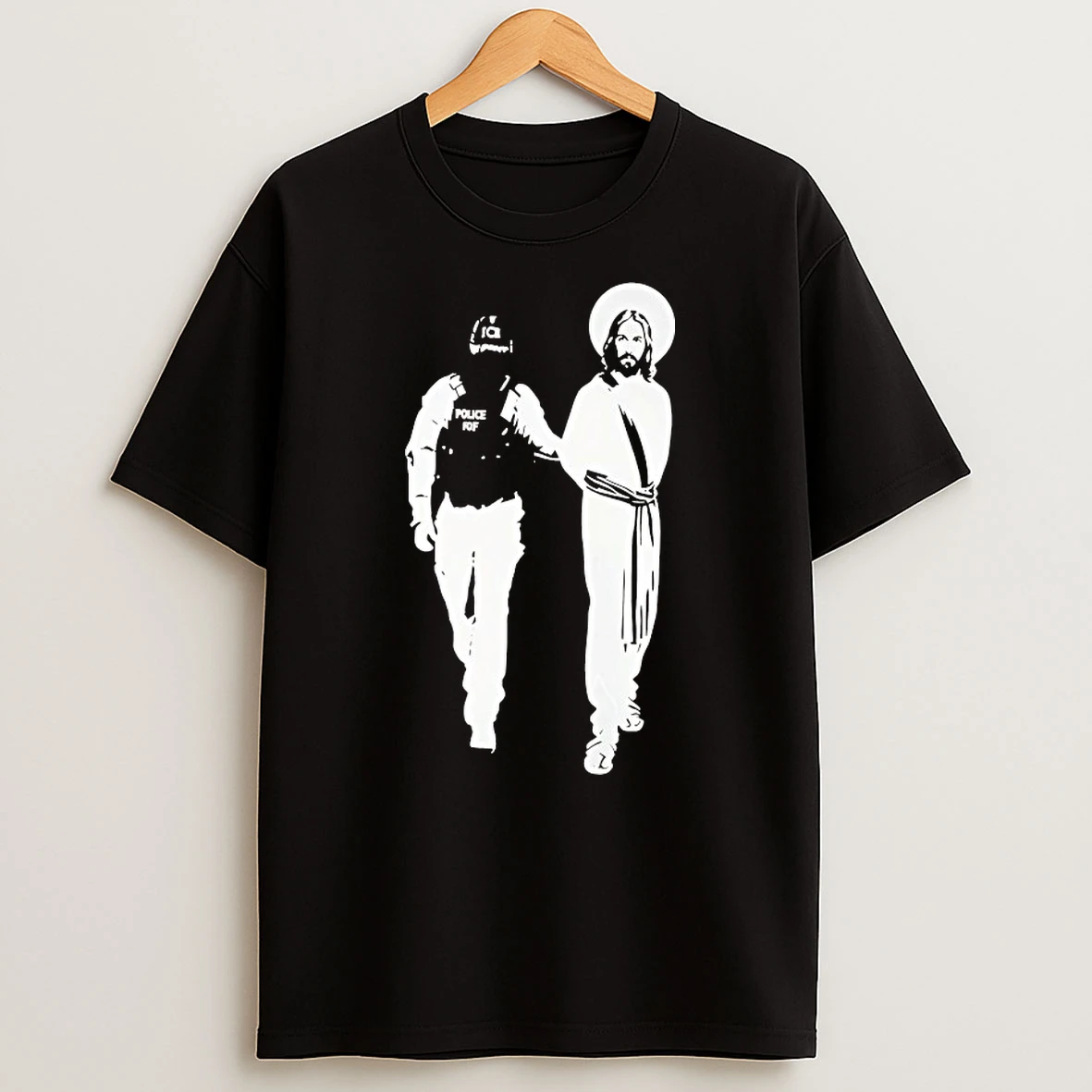 Police Arrested Jesus Ice Detaining Jesus Shirts