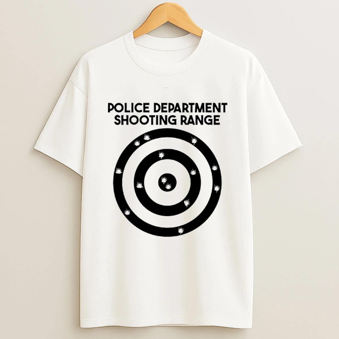 Police Department Shooting Range Graphic Shirts