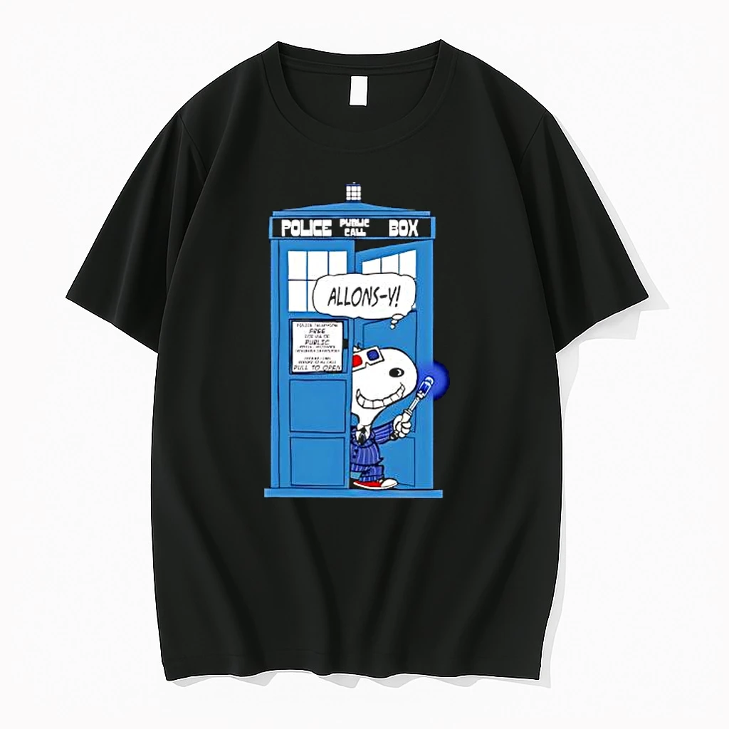 Police Bublic Call Box Snoopy Shirts
