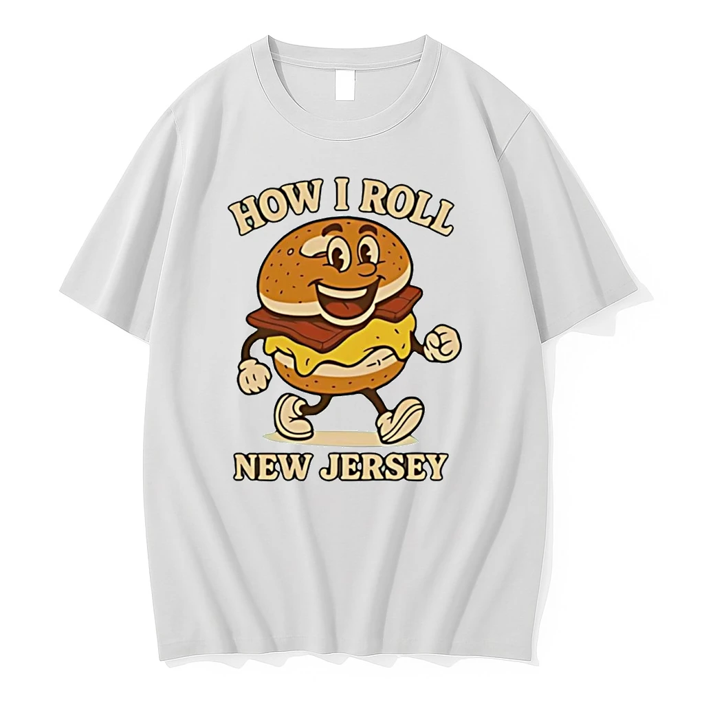 Pork Roll How I Roll New Jersey Shirts