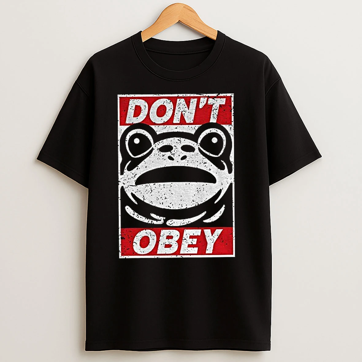 Portland Frog Demands That You Dont Obey T Shirts