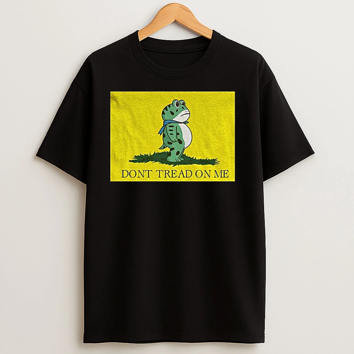Portland I C E Protest Frog Dont Tread On Me Gadsden Flag T Shirts