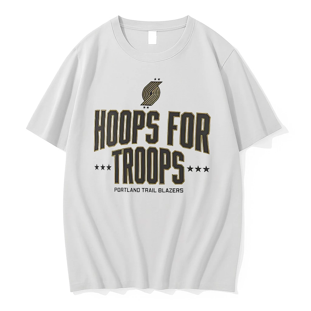 Portland Trail Blazers Hoops For Troops Shirts