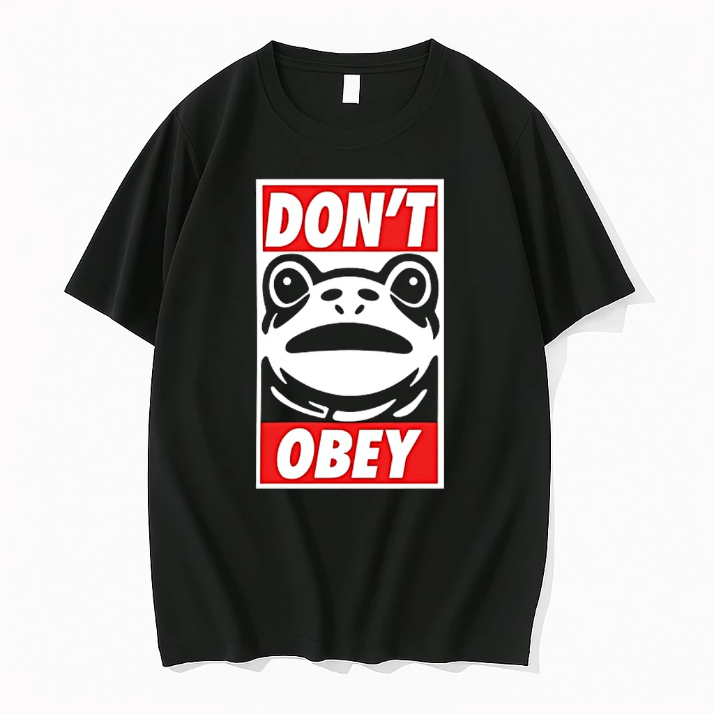 Portland Frog Dont Obey Funny Shirts
