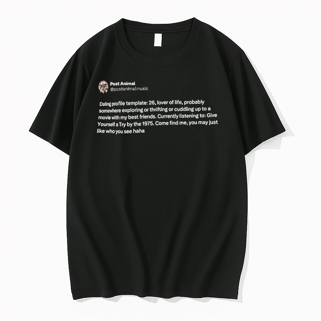 Post Animal Lyrics Music Shirts