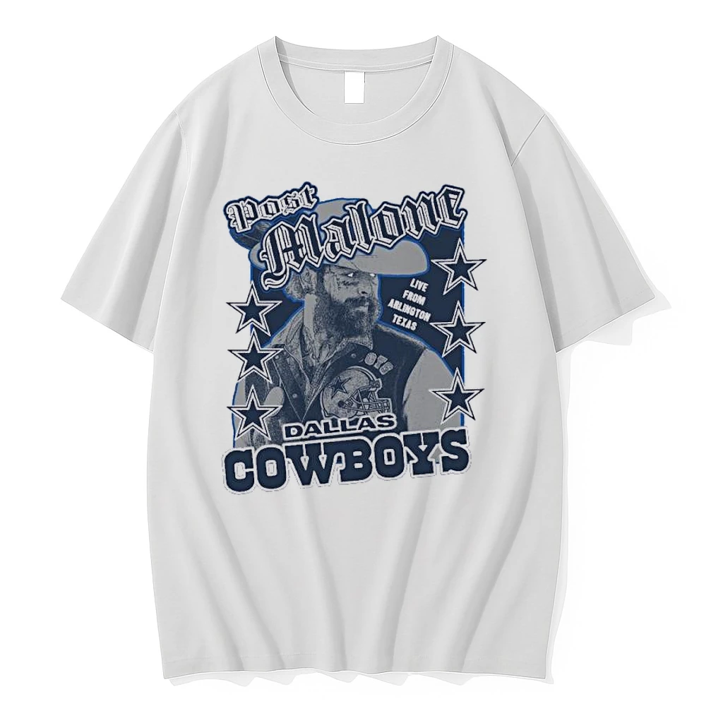 Post Malone X Dallas Cowboys Arlington Concert Shirts