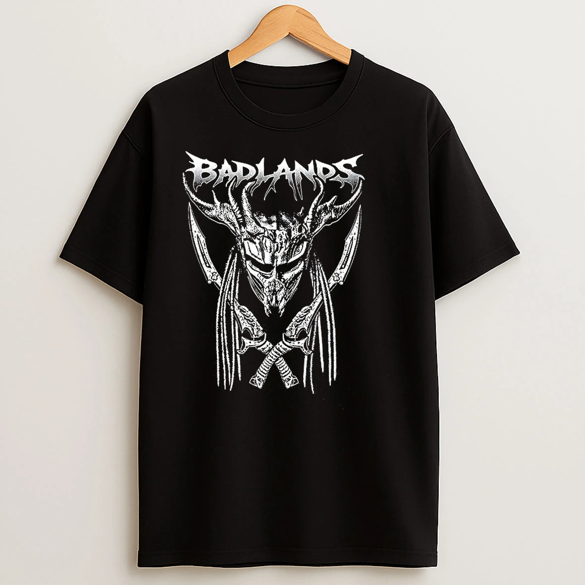 Predator Badlands Mask And Sword T Shirts