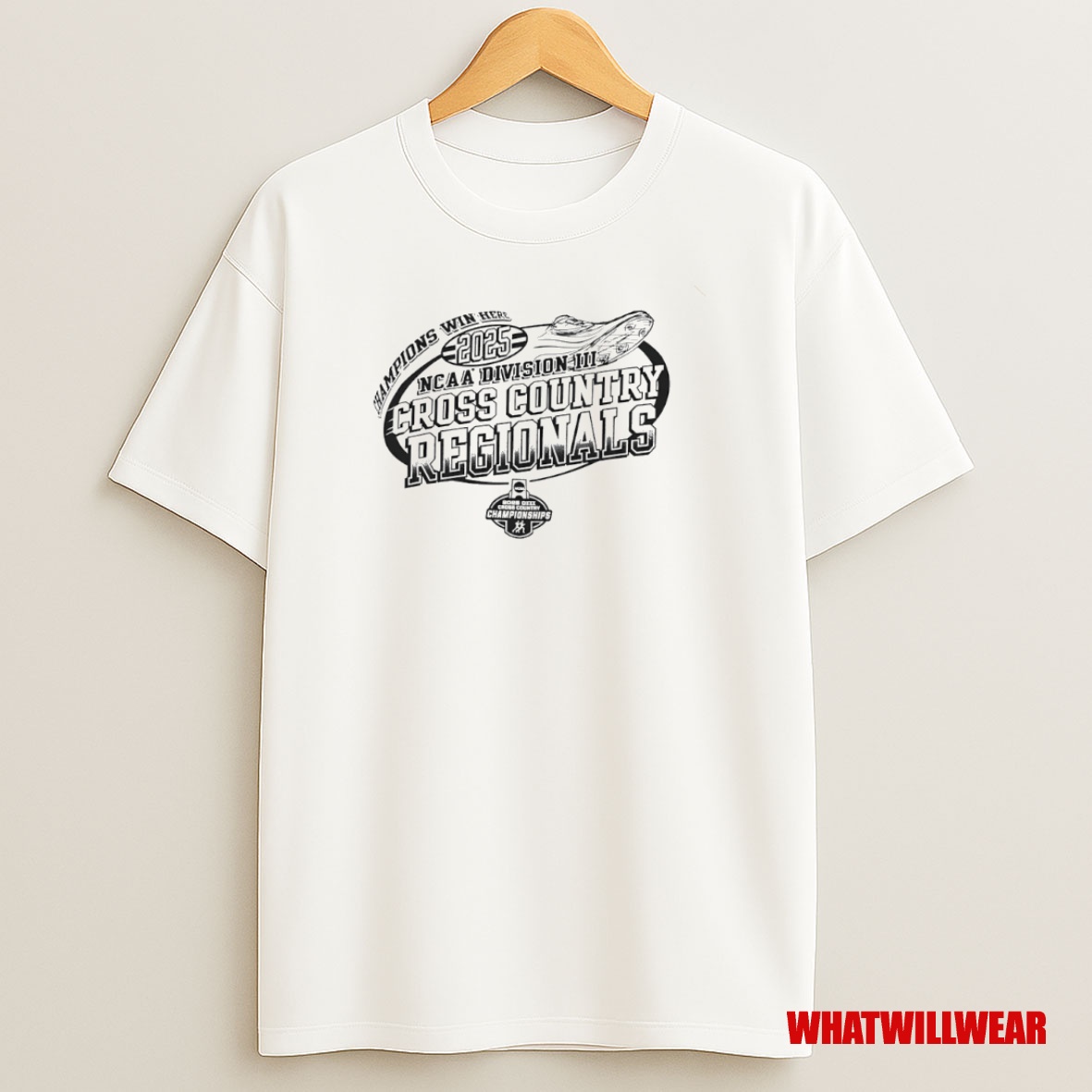 Premium 2025 Cross Country Regionals Ncaa Division Iii Champions Win Here Circle Sweatshirt Tee