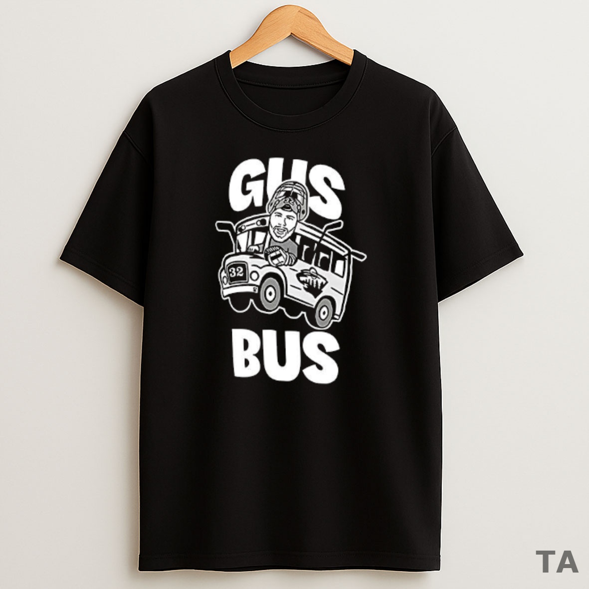 Premium All Aboard The Gus Bus Zach Parise Minnesota Wild Hockey Sweatshirt Tee