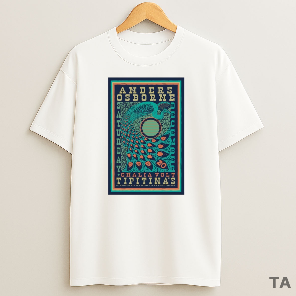 Premium Anders Osborne Tipitinas In New Orleans La December 20 2025 Sweatshirt Tee