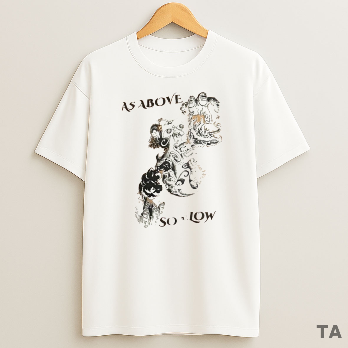 Premium As Above So Below 2025 Izzy Human Sweatshirt Tee