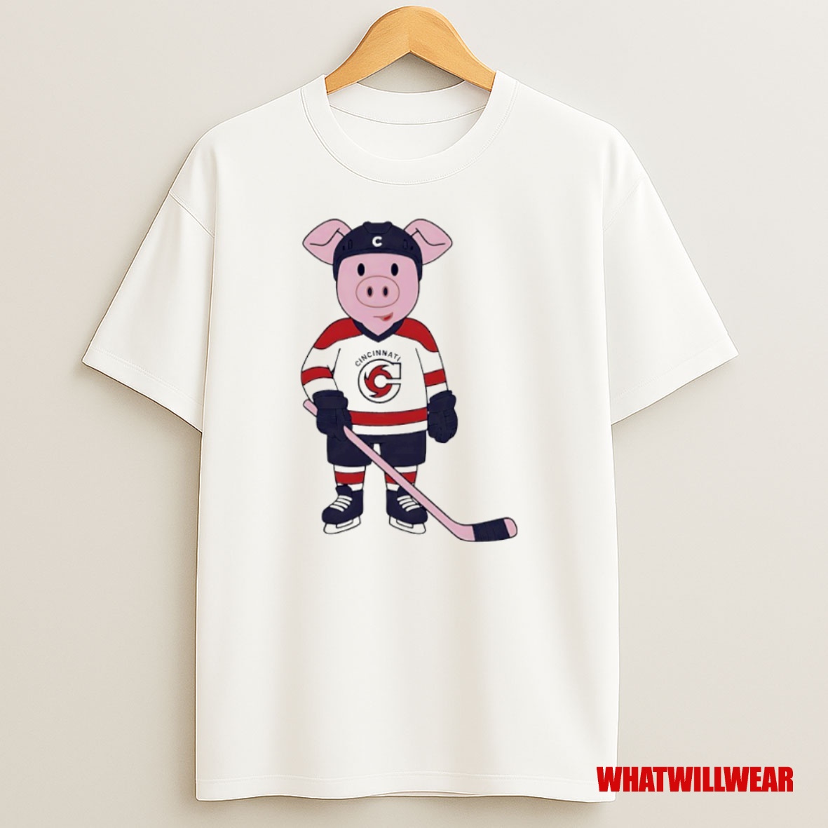 Premium Cincinnati Cyclones Mom Dad Choppy Puck Chop Kids Mascot Circle Sweatshirt Tee