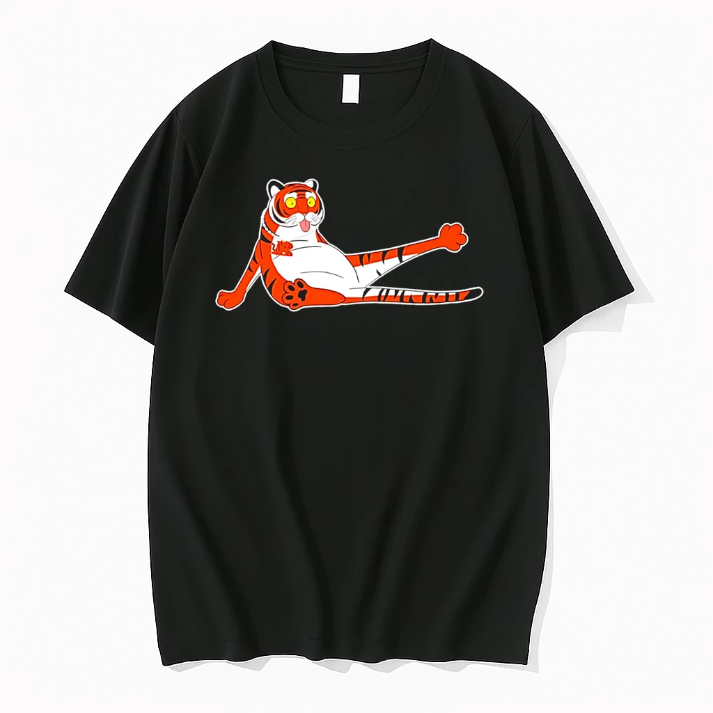 Premium Cursed Lazy Cat Cincinnati Bengals Shirts