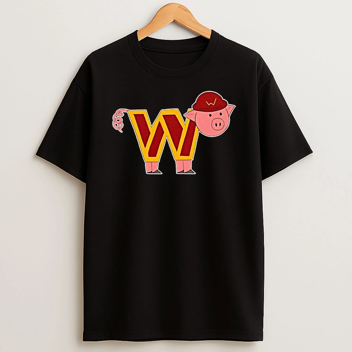 Premium Cursed Pig Washington Commanders Shirts