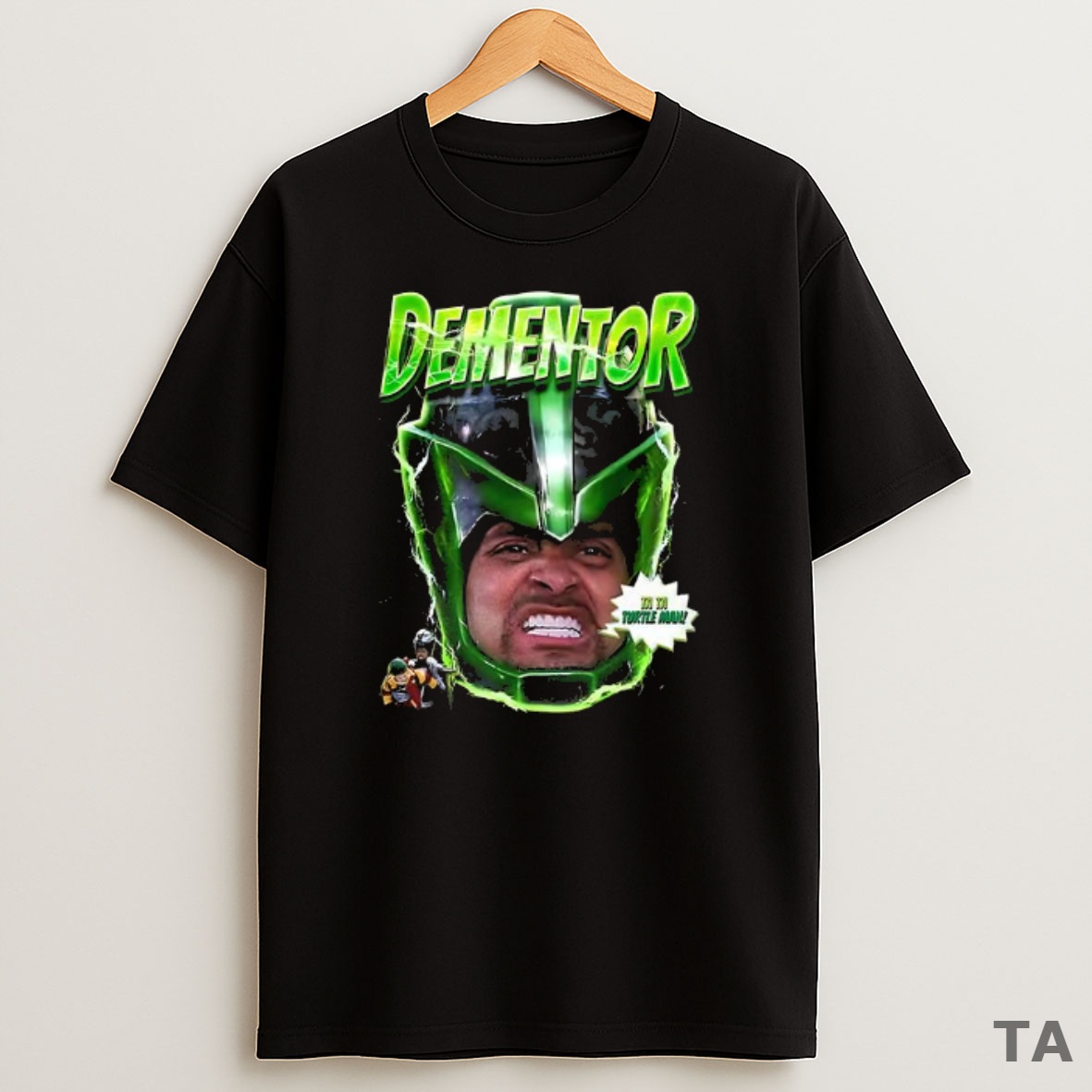 Premium Dementor Face Jingle All The Way Ta Ta Turtle Man Sweatshirt Tee