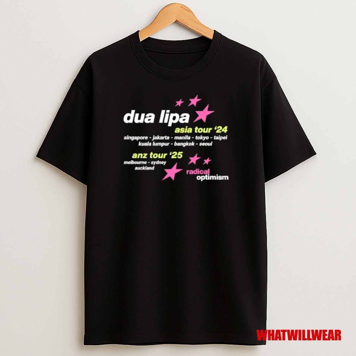 Premium Dua Lipa Radical Optimism 2025 Anz Tour Sweatshirt Tee