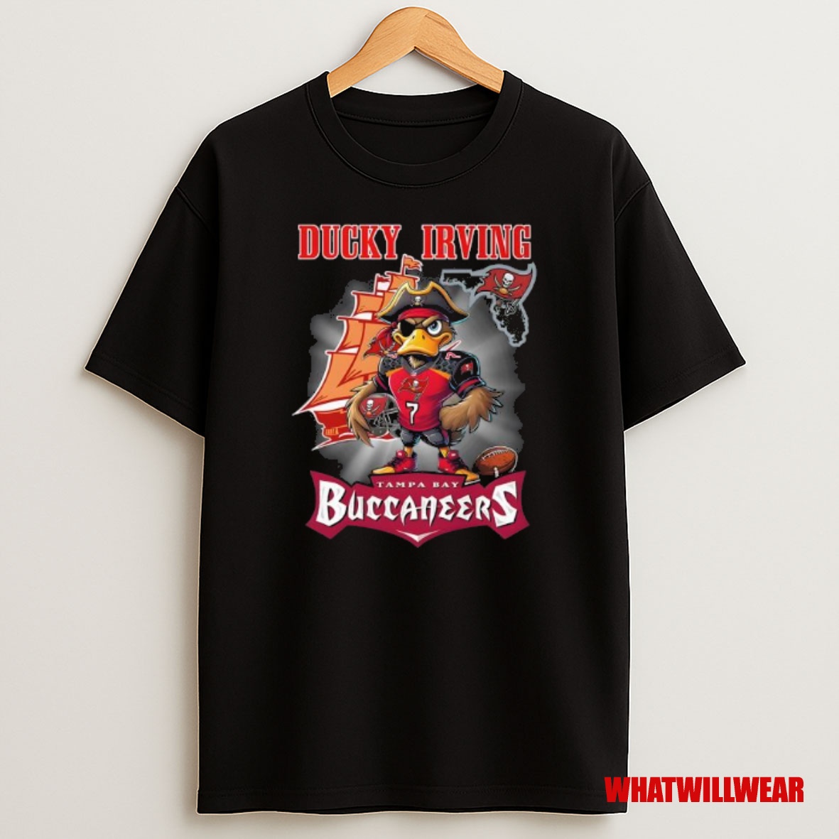 Premium Ducky Irving Bucky Irving Tampa Bay Buccaneers Football Sweatshirt Tee