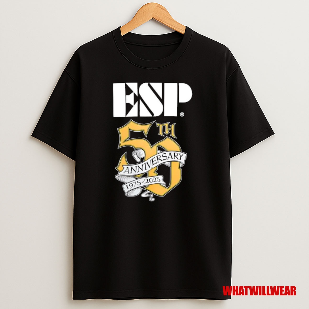 Premium Esp 50th Anniversary 1975 2025 Sweatshirt Tee