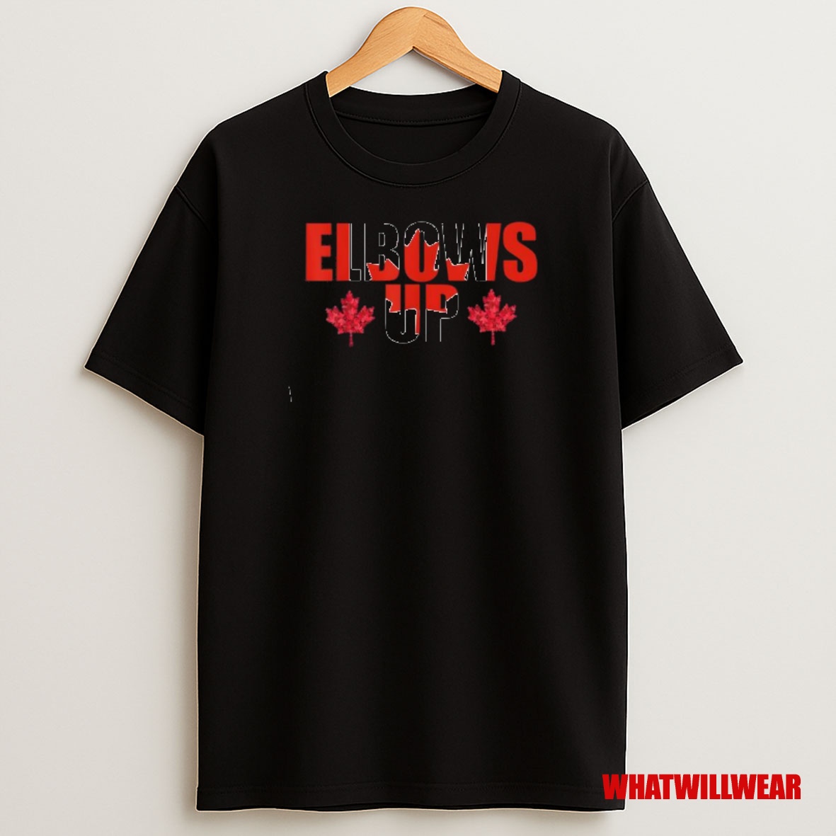 Premium Elbows Up Canada Strong And Free Proud Canadian Sweatshirt Tee