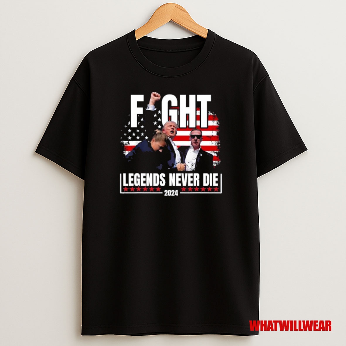 Premium Fight Legends Never Die 2024 Trump Sweatshirt Tee