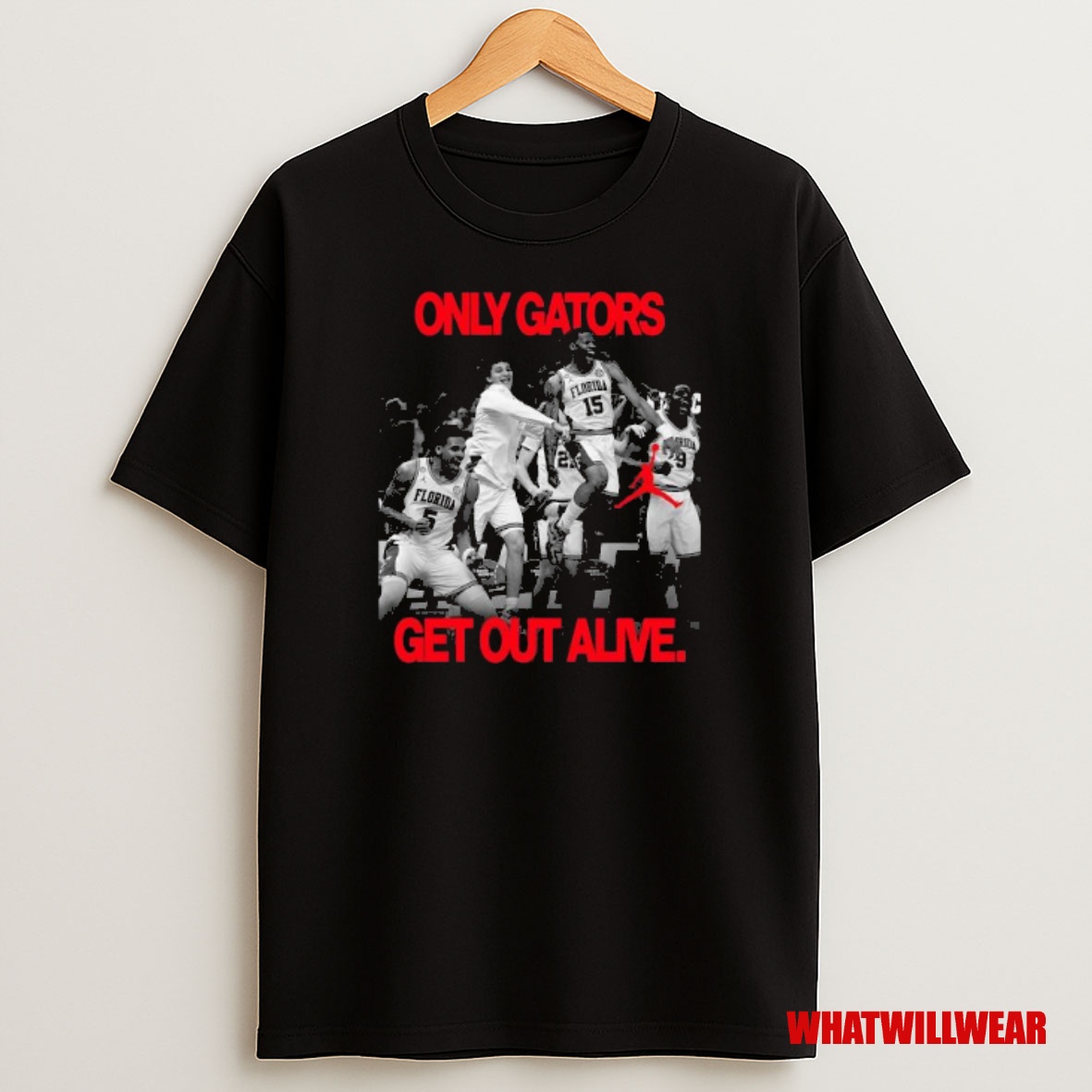 Premium Florida Gators Basketball Only Gators Get Out Alive Sweatshirt Tee