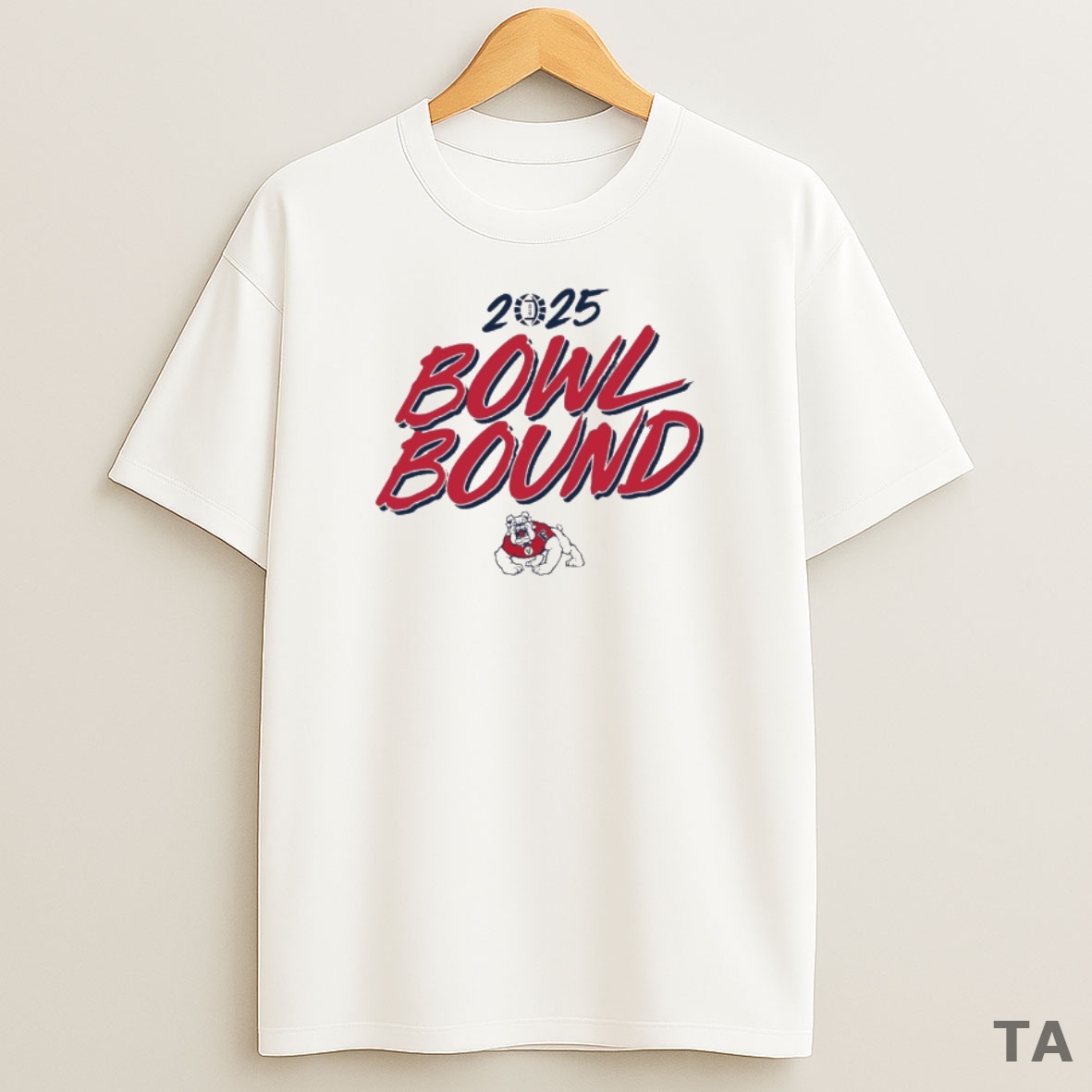 Premium Fresno State Bulldogs Football Ncaa 2025 Bowl Bound Sweatshirt Tee