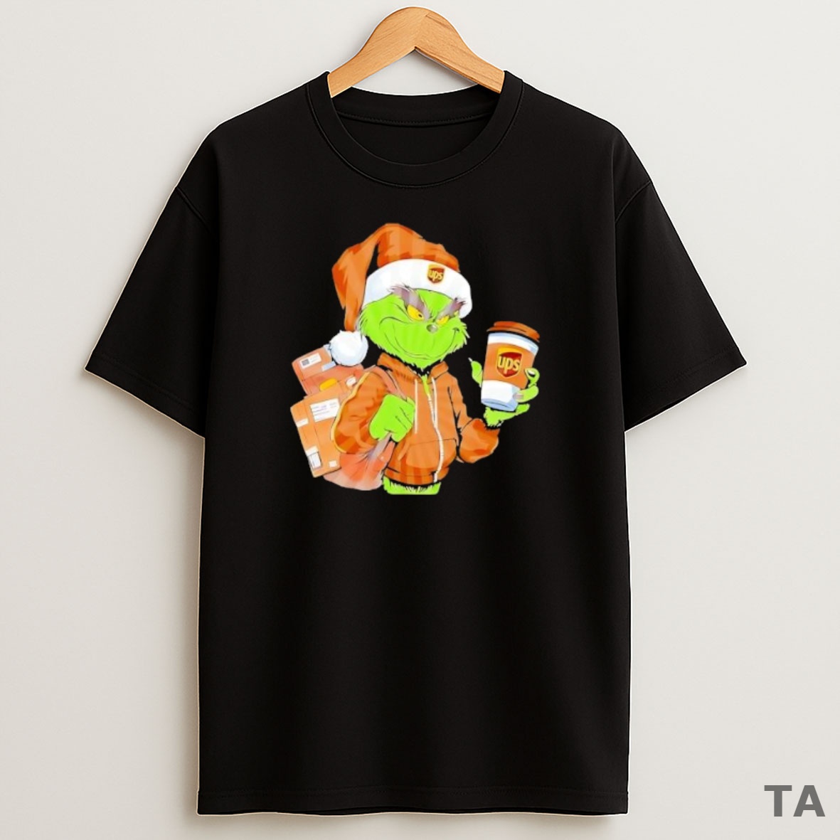 Premium Grinch Delivering Ups Merry Christmas Sweatshirt Tee