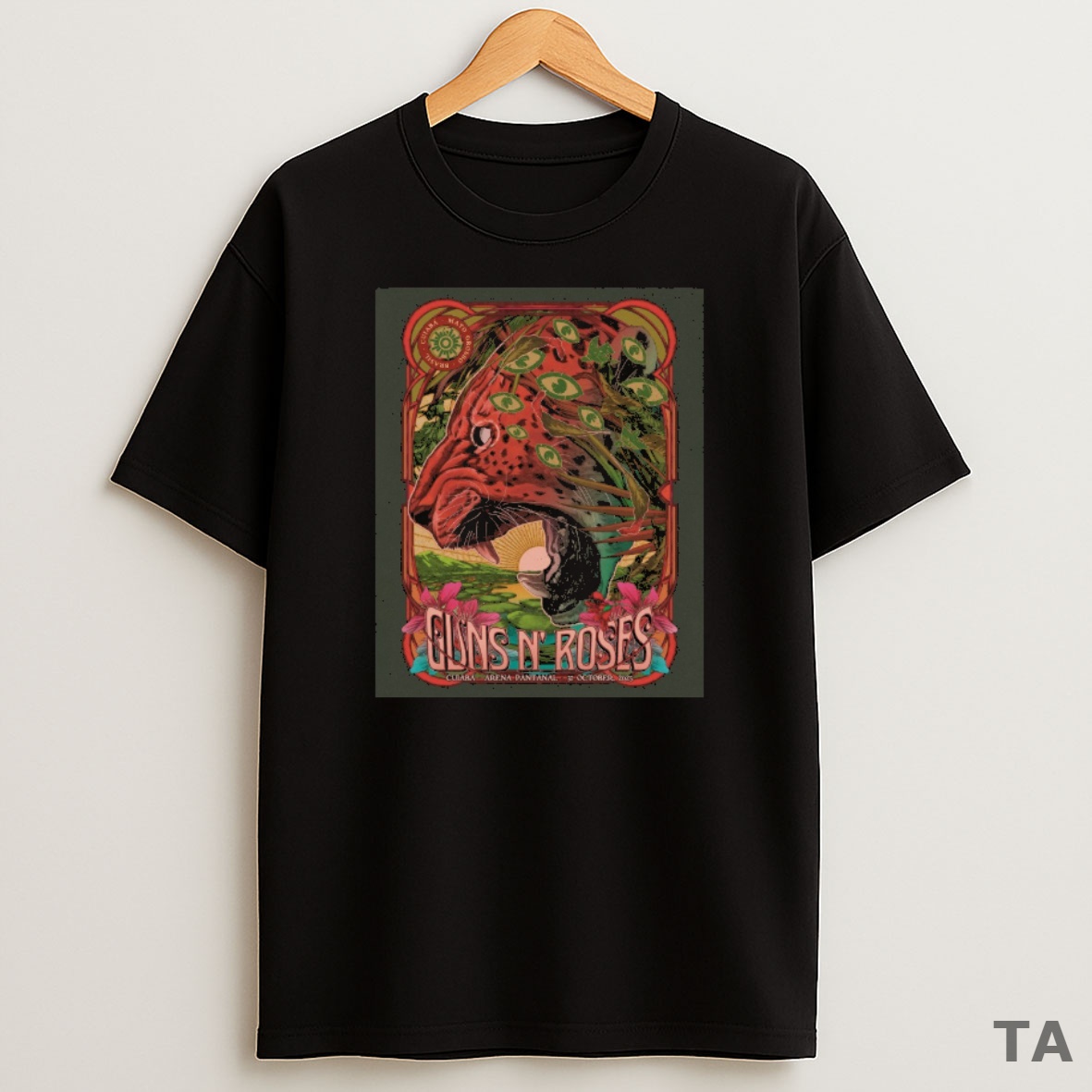 Premium Guns N Roses October 31 2025 Cuiaba Event Arena Pantanal Sweatshirt Tee