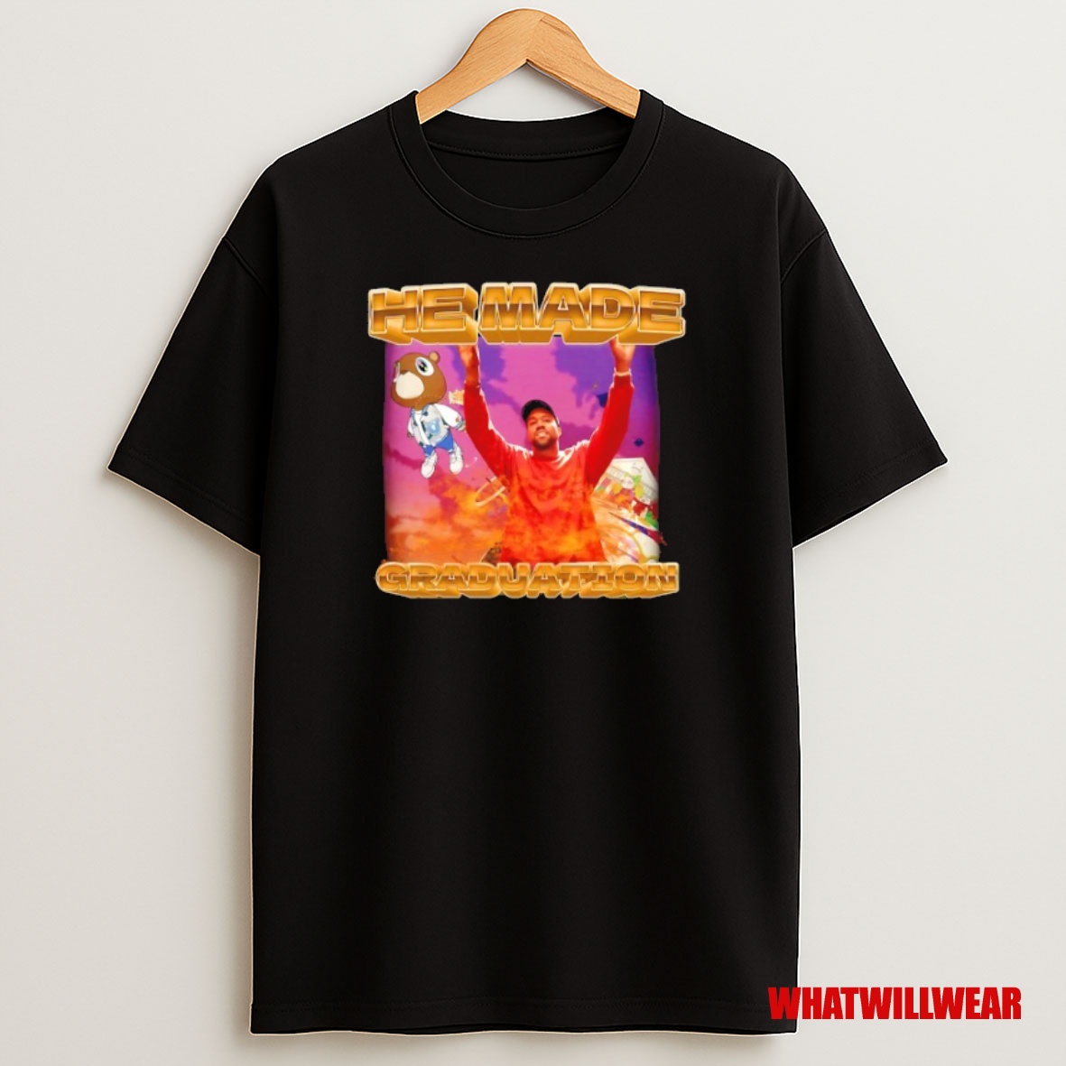 Premium He Made Graduation Graphic Sweatshirt Tee