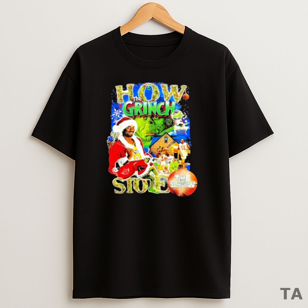 Premium How The Grinch Stole The Show The Mamba Christmas Sweatshirt Tee