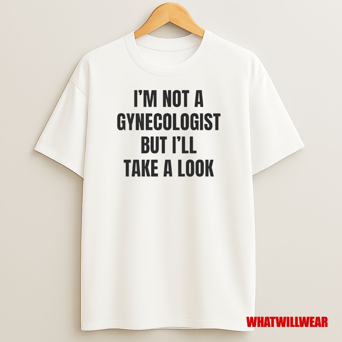 Premium Im Not A Gynecologist Ill Look Circle Sweatshirt Tee