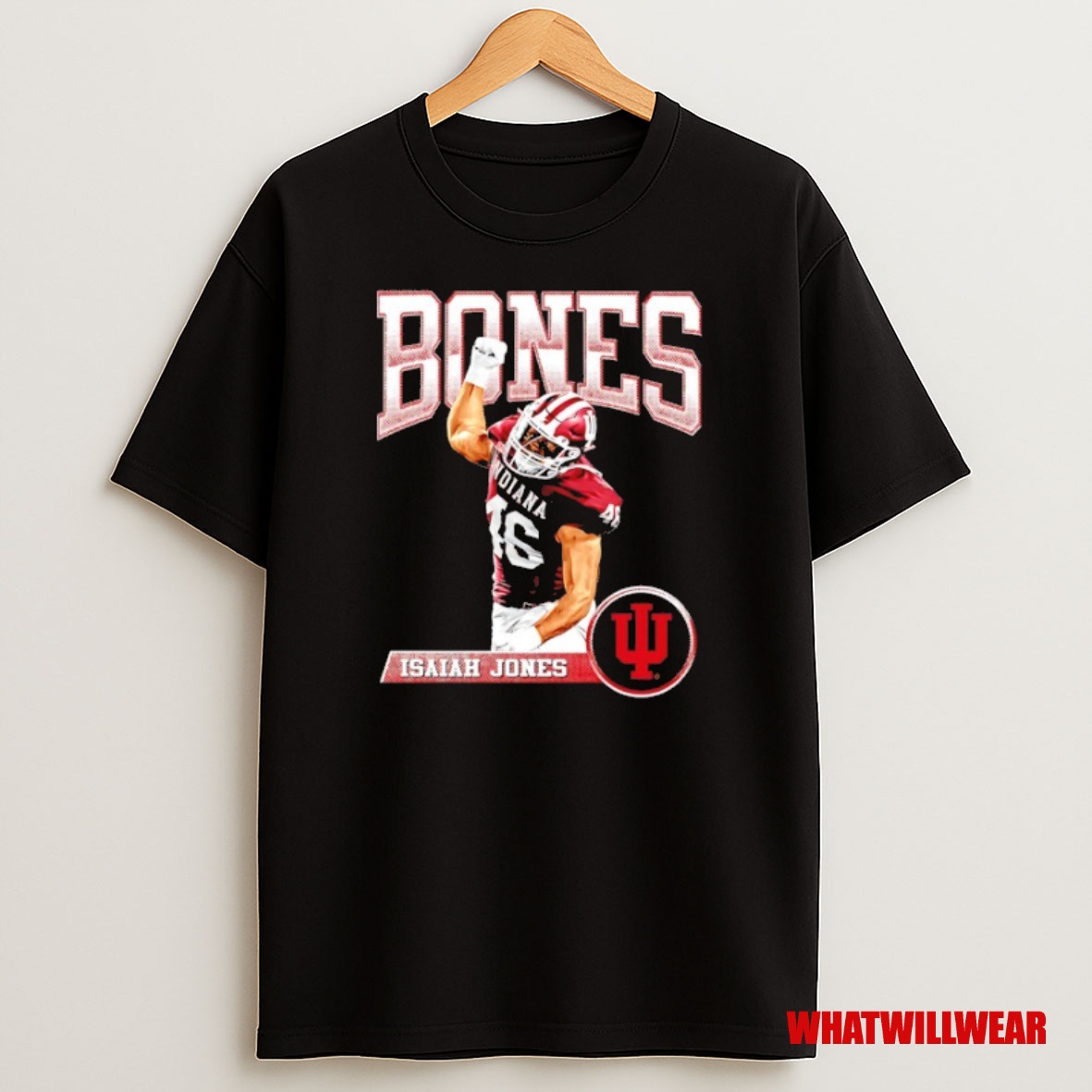 Premium Isaiah Jones Indiana Hoosiers Football Sweatshirt Tee